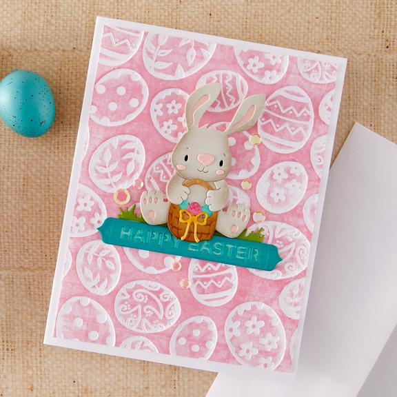 Spellbinders - Happy Spring Collection - Dies - Bunny Buddies-ScrapbookPal