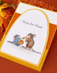 Spellbinders - Holiday Dreams Collection - Cling Stamps - Halloween Dragon-ScrapbookPal