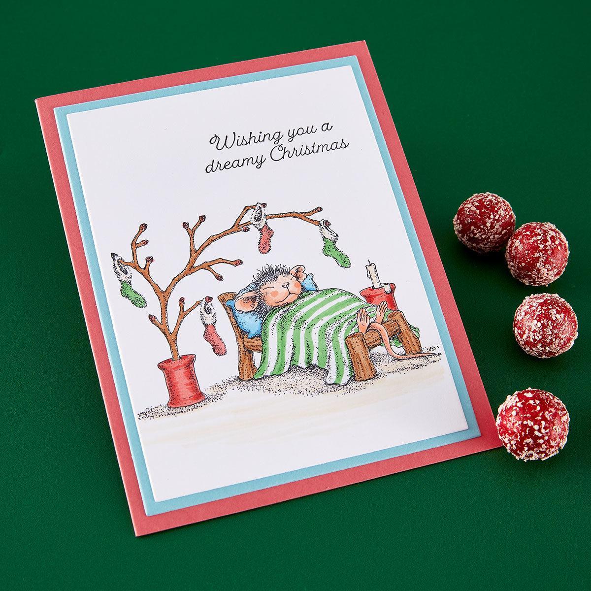 Spellbinders - Holiday Dreams Collection - Cling Stamps - Holiday Dreams-ScrapbookPal