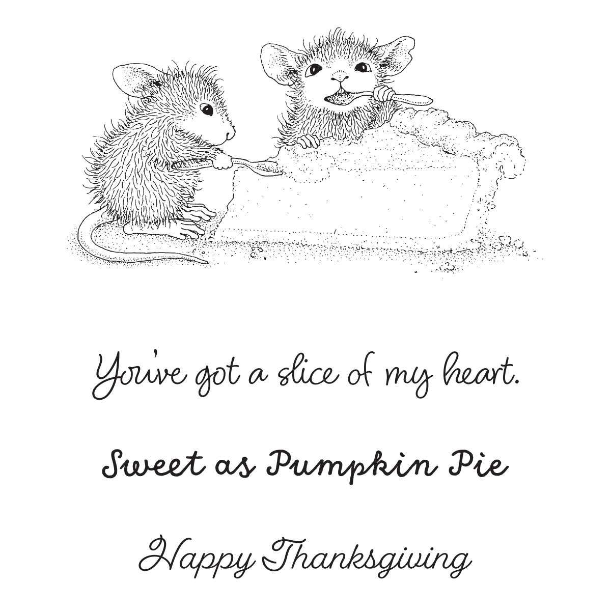 Spellbinders - Holiday Dreams Collection - Cling Stamps - Sweet as Pumpkin Pie-ScrapbookPal