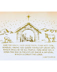 Spellbinders - Home for the Holidays Collection - Press Plates - Christmas Gospel-ScrapbookPal