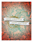Spellbinders - Home for the Holidays Collection - Press Plates & Dies - Mistletoe Greetings-ScrapbookPal