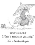 Spellbinders - House-Mouse Sunflower Walk Collection - Cling Stamps - Fun in the Sun-ScrapbookPal