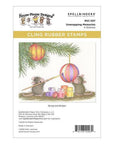 Spellbinders - House-Mouse Tree-mendous Christmas Collection - Cling Stamps - Unwrapping Memories-ScrapbookPal