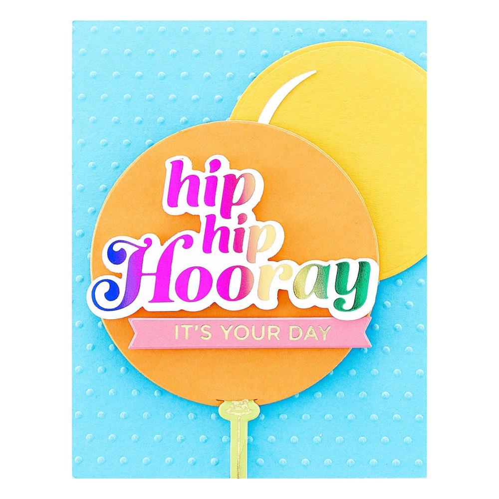 Spellbinders - It’s My Party Too - Embossing Folder - Tiny Dots-ScrapbookPal