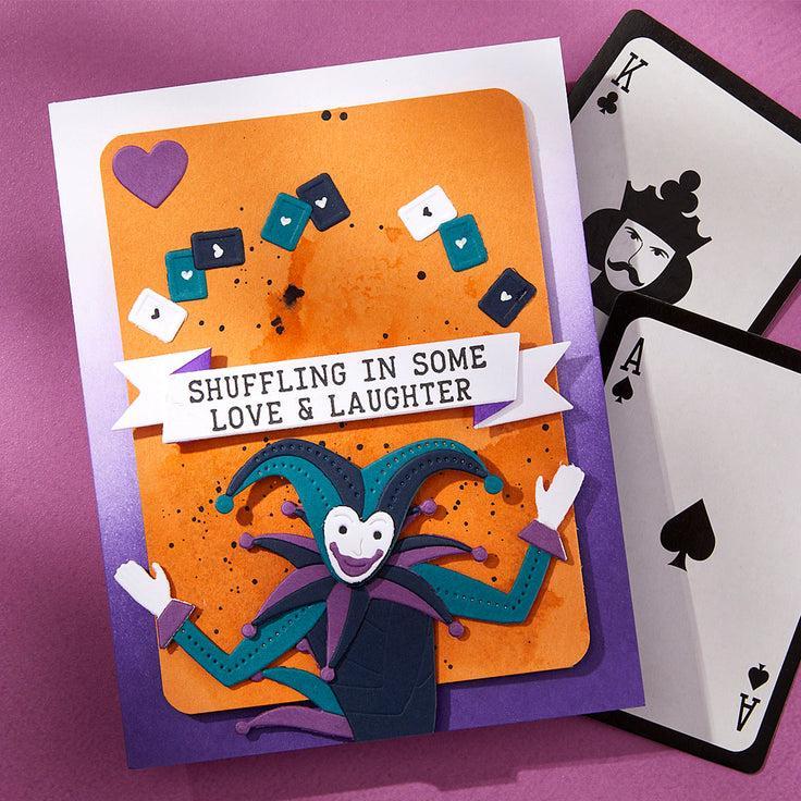Spellbinders - Jack of All Trades Collection - Dies - Wild Joker-ScrapbookPal