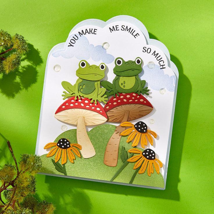 Spellbinders - Jump for Joy Collection - Clear Stamps - Jump for Joy Sentiments-ScrapbookPal