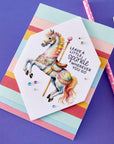 Spellbinders - Just Add Cake Collection - Rub-Ons - Happiest Day-ScrapbookPal