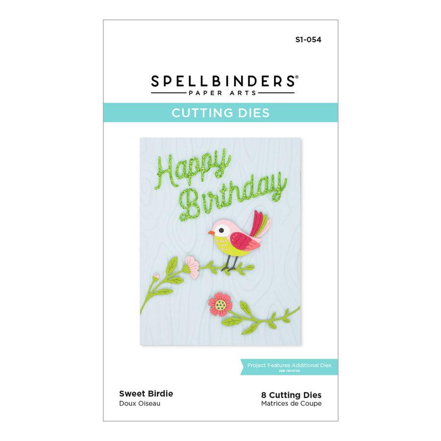 Spellbinders - Just Wanted to Say Collection - Dies - Sweet Birdie-ScrapbookPal
