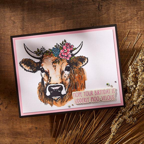 Spellbinders - Justine's Farm Collection - Press Plates &amp; Dies - Clover-ScrapbookPal