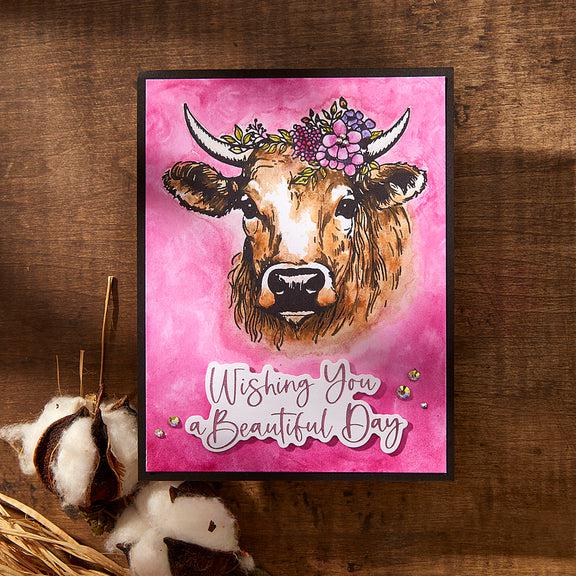 Spellbinders - Justine's Farm Collection - Press Plates &amp; Dies - Clover-ScrapbookPal