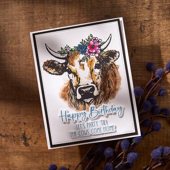 Spellbinders - Justine's Farm Collection - Press Plates &amp; Dies - Clover-ScrapbookPal