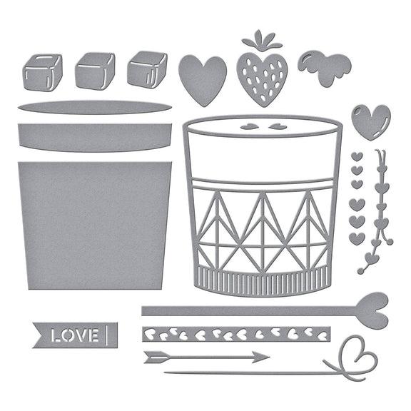 Spellbinders - Love on the Rocks Collection - Dies - Love on the Rocks-ScrapbookPal