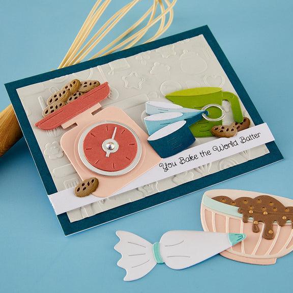 Spellbinders - Make It & Bake It Collection - Dies - Measure Mates-ScrapbookPal