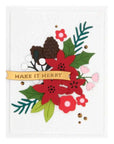 Spellbinders - Make It Merry Collection - Embossing Folder - In the Pines-ScrapbookPal