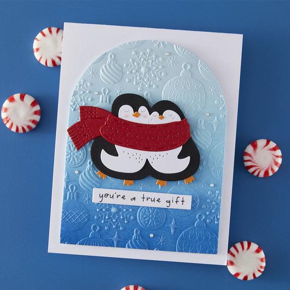Spellbinders - Merry Mischief Collection - 3D Embossing Folder - Season Sparkles-ScrapbookPal