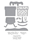 Spellbinders - Merry Mischief Collection - Clear Stamps & Dies - Chimney Caper-ScrapbookPal