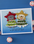 Spellbinders - Merry Mischief Collection - Clear Stamps & Dies - Deck the Paws-ScrapbookPal