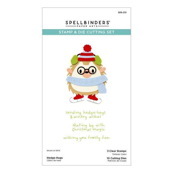 Spellbinders - Merry Mischief Collection - Clear Stamps &amp; Dies - Hedge-Hugs-ScrapbookPal