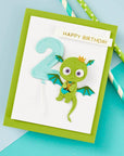 Spellbinders - Monster Birthday Collection - Enamel Stickers - Monster Eyes-ScrapbookPal