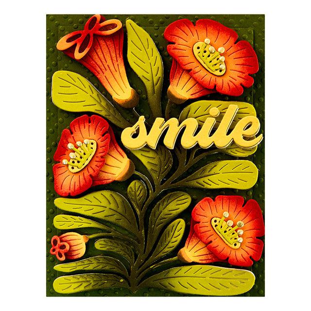 Spellbinders - More Fresh Picked Collection - Dies - Fresh Picked Angel Trumpets-ScrapbookPal
