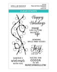 Spellbinders - Mugs & Kisses Collection - Clear Stamps - Mugs and Kisses Sentiments-ScrapbookPal