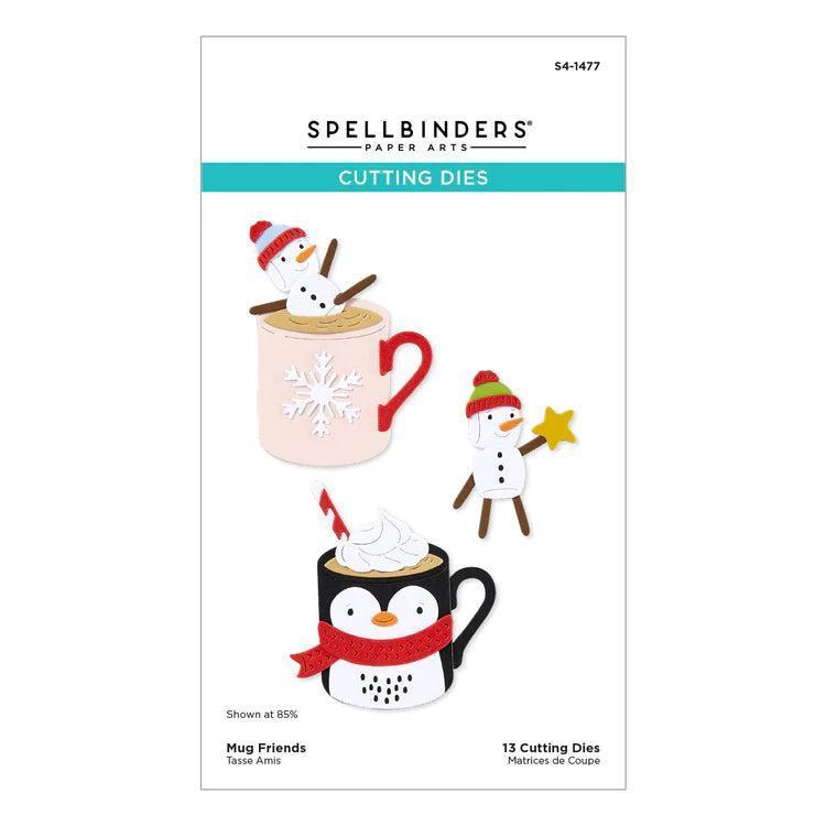 Spellbinders - Mugs & Kisses Collection - Dies - Mug Friends-ScrapbookPal
