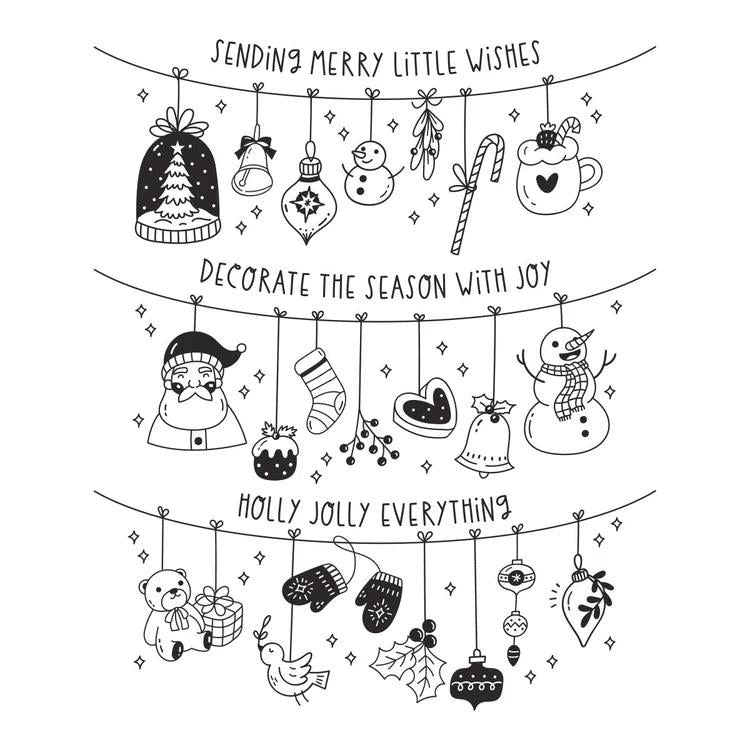 Spellbinders - Mugs & Kisses Collection - Registration Press + Foil Plates - Decorate the Season-ScrapbookPal