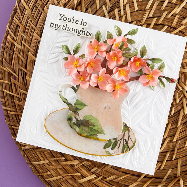 Spellbinders - Nature's Botanical Garden Collection - Dies - Flowering Quince-ScrapbookPal