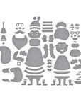 Spellbinders - North Pole Friends Collection - Dies - The Clauses-ScrapbookPal