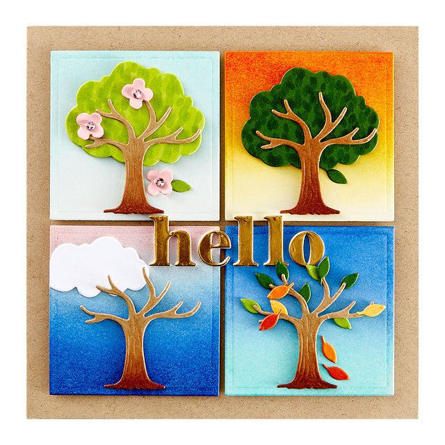 Spellbinders - Out and About Collection - Dies - Flowering Tree-ScrapbookPal