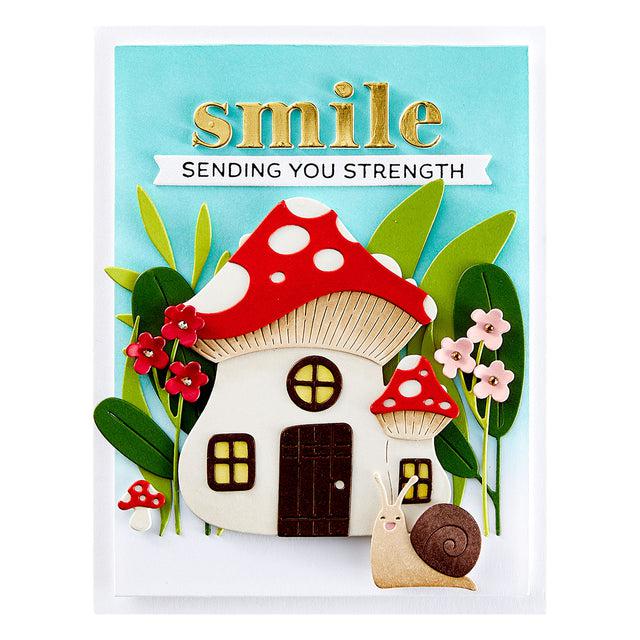 Spellbinders - Out and About Collection - Dies - Mushroom Mansion-ScrapbookPal