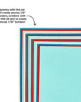 Spellbinders - Precision Layering Basics Collection - Dies - Precision Layering A2 A-ScrapbookPal