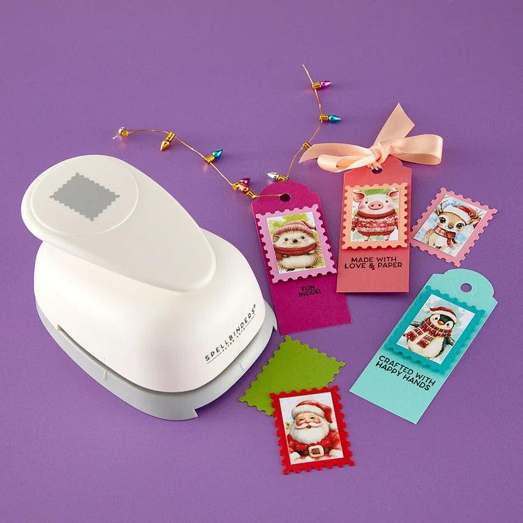 Spellbinders - Punch - Postage Stamp-ScrapbookPal