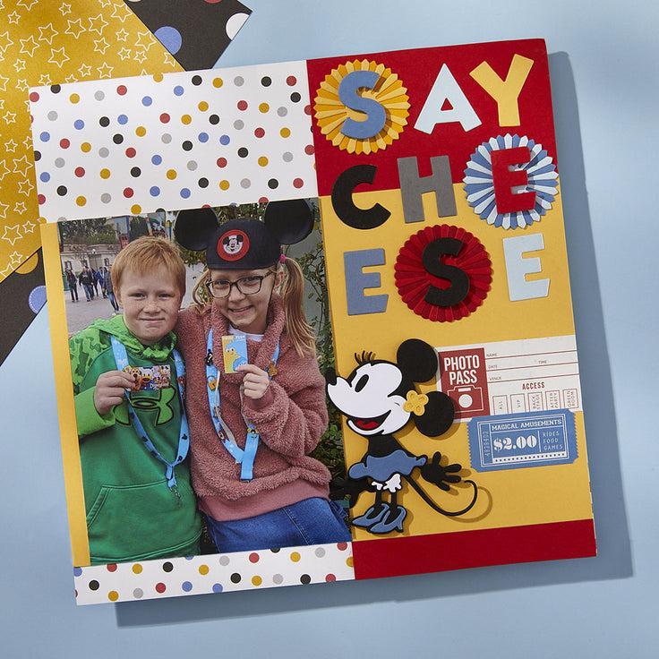 Spellbinders - Say Cheese Classic Mouse - Dies - Classic Mouse Alphabet-ScrapbookPal