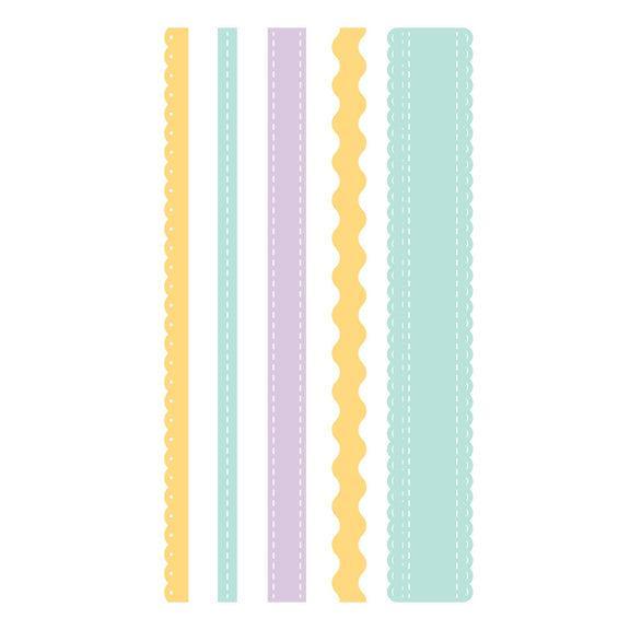 Spellbinders - Say Cheese Classic Pooh Baby Collection - Dies - Ribbon &amp; Trim-ScrapbookPal