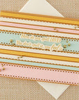 Spellbinders - Say Cheese Classic Pooh Baby Collection - Press Plate & Dies - Sweet Sentiments-ScrapbookPal