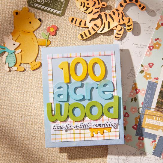 Spellbinders - Say Cheese Classic Pooh Collection - Dies - Pooh's Alphabet, Numbers &amp; More-ScrapbookPal