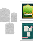 Spellbinders - Sealed 3D Botanicals Collection - 3D Embossing Folder & Dies - Mushrooms From Me to You-ScrapbookPal