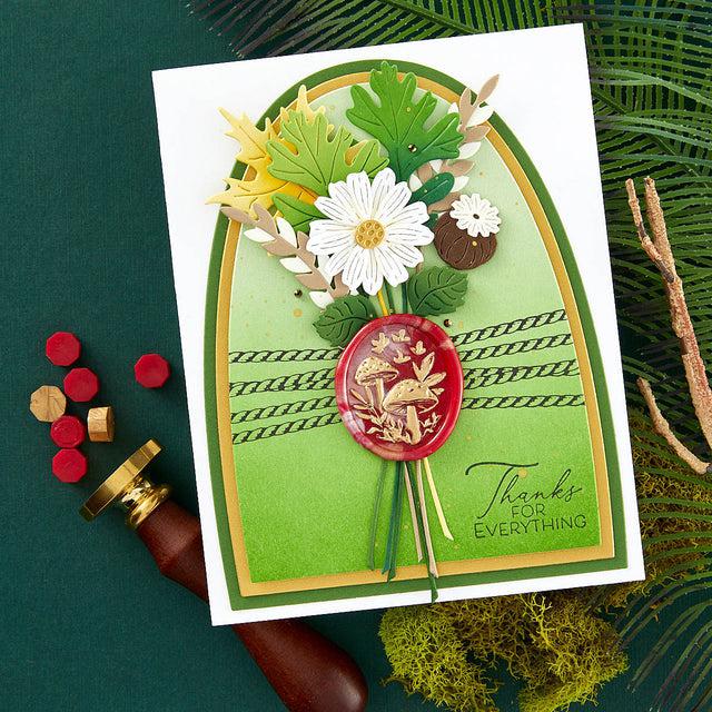Spellbinders - Sealed 3D Botanicals Collection - Dies - Arch Labels and Tag-ScrapbookPal