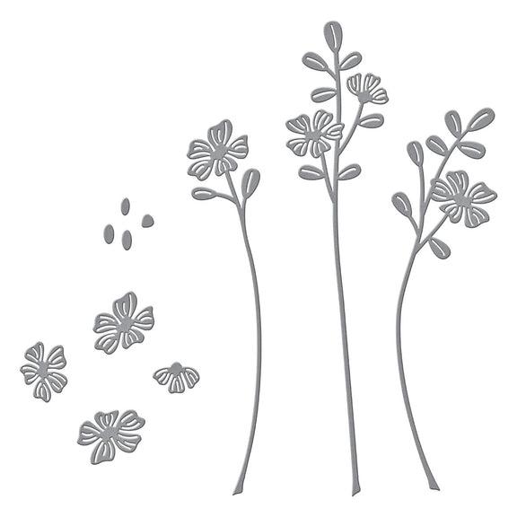 Spellbinders - Sealed by Spellbinders Collection - Dies - Sealed Blooms-ScrapbookPal