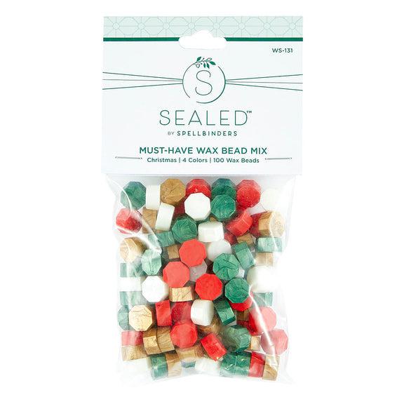 Spellbinders - Sealed by Spellbinders Collection - Must-Have Wax Bead Mix - Christmas-ScrapbookPal