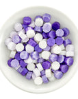 Spellbinders - Sealed by Spellbinders Collection - Must-Have Wax Bead Mix - Purple-ScrapbookPal