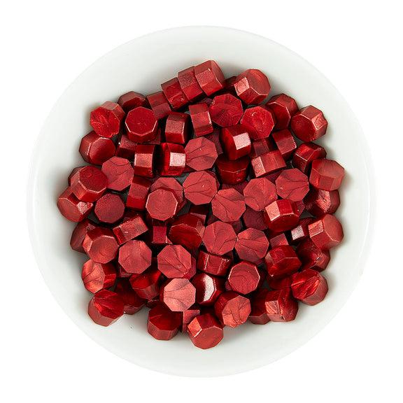 Spellbinders - Sealed by Spellbinders Collection - Wax Beads - Candy Apple-ScrapbookPal