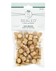 Spellbinders - Sealed by Spellbinders Collection - Wax Beads - Golden-ScrapbookPal