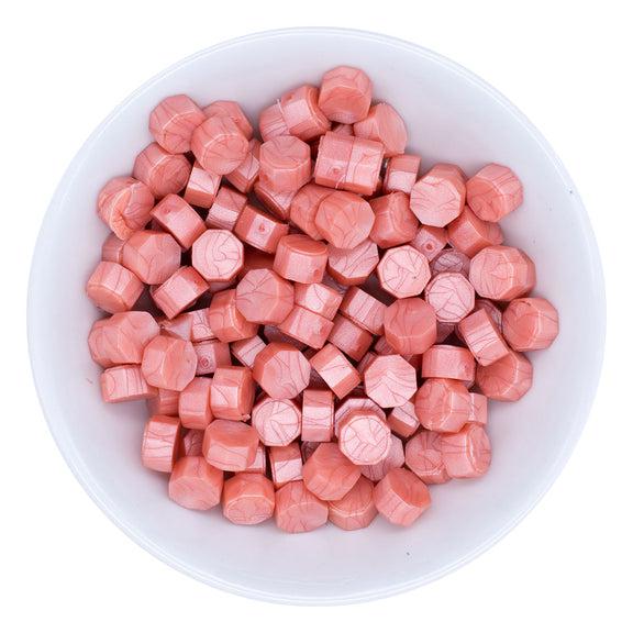 Spellbinders - Sealed by Spellbinders Collection - Wax Beads - Peachy Pink-ScrapbookPal