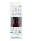 Spellbinders - Sealed by Spellbinders Collection - Wax Seal Stamp - Wildflower Happy Birthday-ScrapbookPal