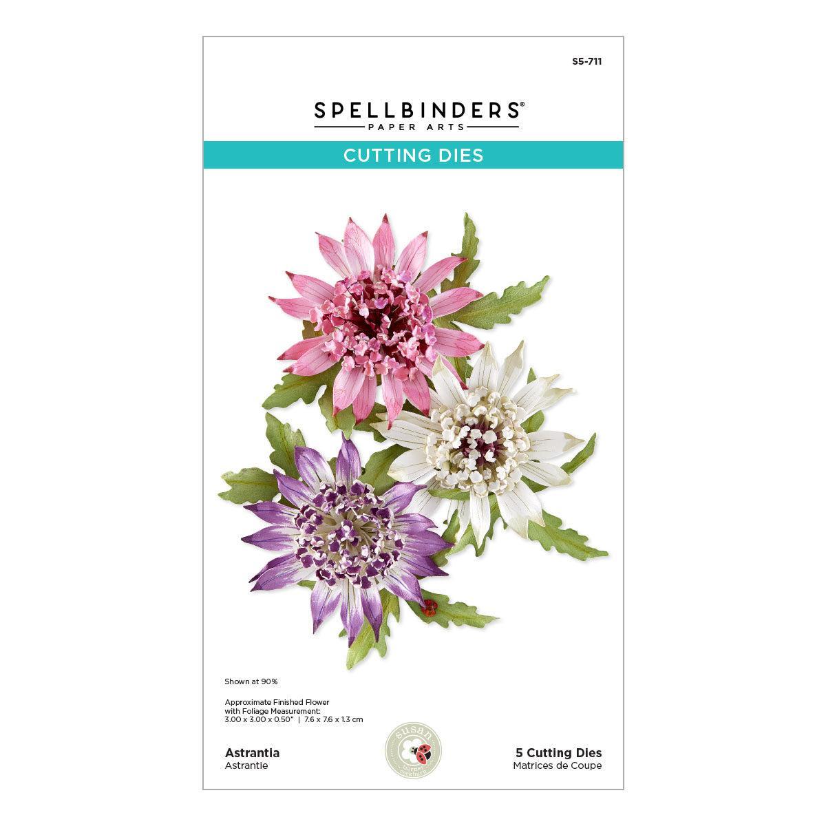 Spellbinders - Serenity Garden Collection - Dies - Astrantia-ScrapbookPal