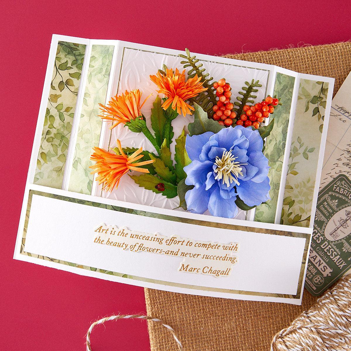 Spellbinders - Serenity Garden Collection - Dies - Poetic Foliage-ScrapbookPal