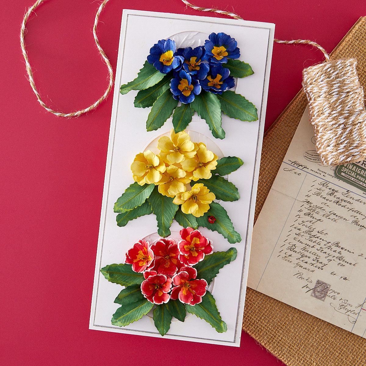 Spellbinders - Serenity Garden Collection - Dies - Primrose-ScrapbookPal